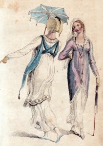 Promenade Dresses Ackermann's Repository August 1809